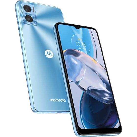 Imagem de Motorola Moto E22 Dual Sim 64 Gb Azul 4 Gb Ram