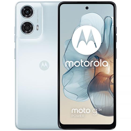 Imagem de Motorola Moto G24 Power 4G Azul glaciar 256GB/8GB ram