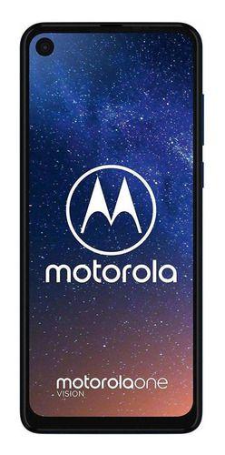 Celular Smartphone Motorola One Vision Xt1970 128gb Azul - Dual Chip
