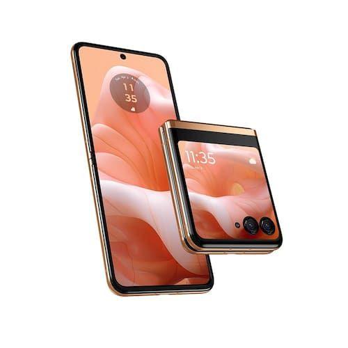 Motorola RAZR 40 Ultra 256 GB Peach Fuzz 8 GB RAM Imagem de Motorola RAZR 40 Ultra 256 GB Peach Fuzz 8 GB RAM