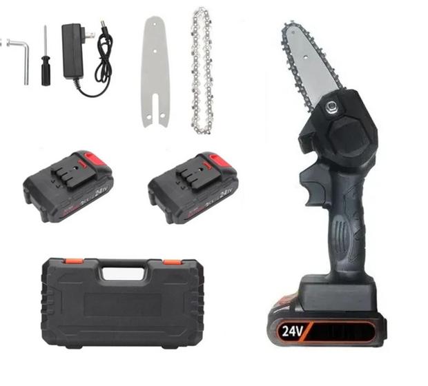 Motosserra Elétrica Bateria Recarregável Portátil Poda-galho Menor preço em Motosserra Elétrica Bateria Recarregável Portátil Poda-galho