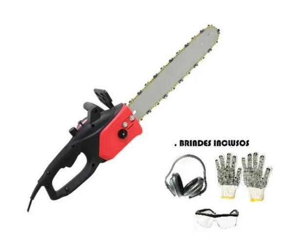 Motosserra Elétrica Espada Sabre Com 40cm 16 Profissional Menor preço em Motosserra Elétrica Espada Sabre Com 40cm 16 Profissional