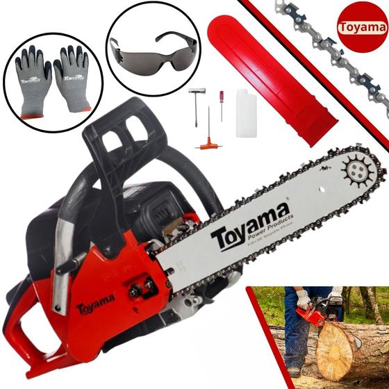 Motosserra Toyama Profissional a GasolinaTCS45X G2 Sabre 16