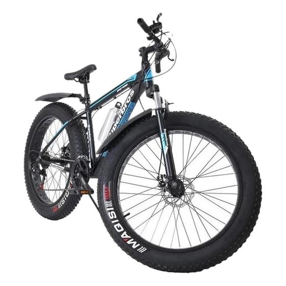 Imagem de Mountain Bike Fat Tire 26 Armacao Aluminio 21 Velocidades