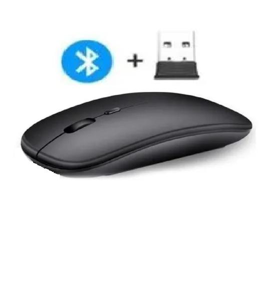 Imagem de Mouse 2 Em 1 Bluetooth Wireless Compatível Computador Notebook Gamer Celular 5005