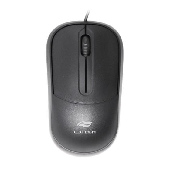 Mouse Usb Óptico Led Ck-ms35bk C3 Tech
