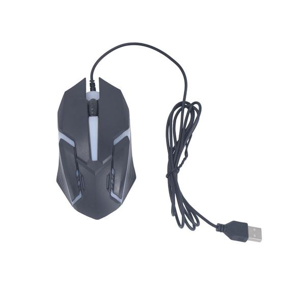 Imagem de Mouse Black Fox Optical USB 1600DPI com LED
