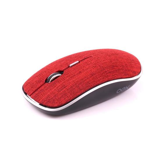 Mouse Óptico Led 1600 Dpis Twill Ms600 Oex