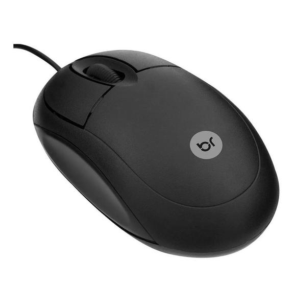 Imagem de Mouse Bright 0106 Óptico Preto Usb Com Fio Original
