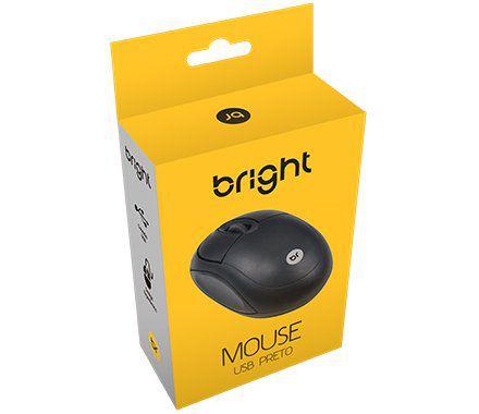Imagem de Mouse Bright USB 0106 preto