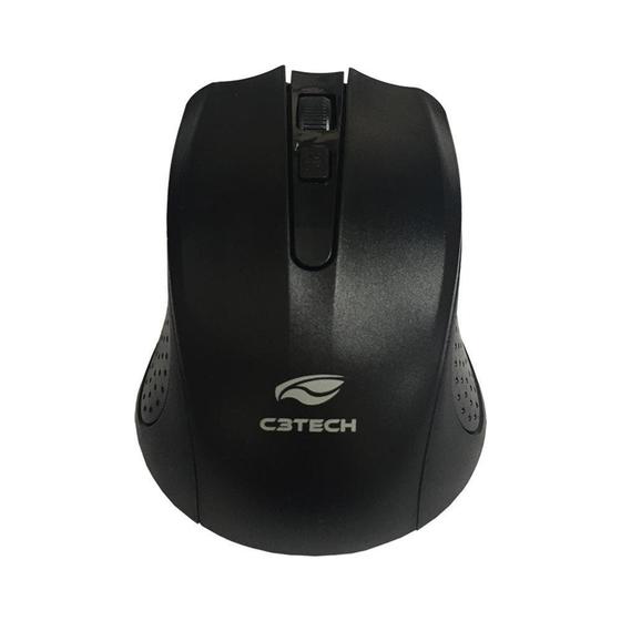 Imagem de Mouse C3 Tech Sem Fio USB Preto - M-W20BK