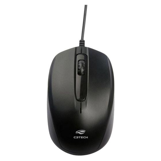 Imagem de Mouse C3 Tech USB Preto - MS-30BK