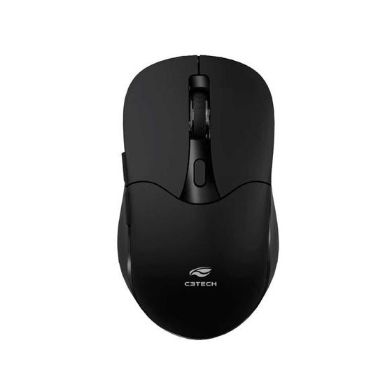 Imagem de Mouse C3tech Sem Fio Recarregavel Bluetooth E Receptor M-bt60bk