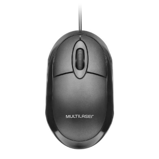 Mouse Classic Box Óptico Bulk USB 1200dpi Preto Multilaser - MO312 é boa?