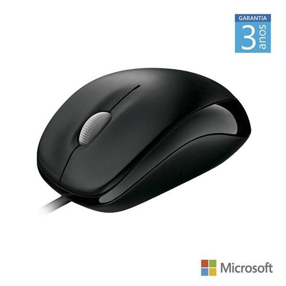 Imagem de Mouse Com Fio Compact USB Preto Microsoft - U8100010