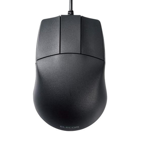 Imagem de Mouse com Fio ELECOM M-CAD01UBBK - 3 Botões, 600/1200 DPI, LED Azul