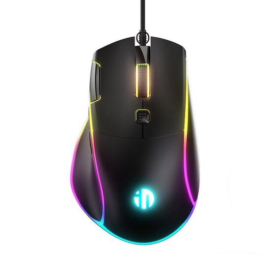 Imagem de Mouse com Fio Inphic PW8 Iluminado - Cabo de 1,5m (Preto)