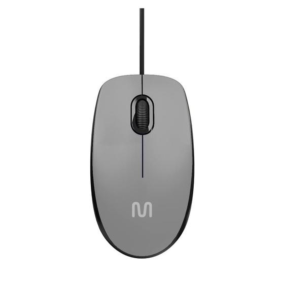 Imagem de Mouse com fio mf400 clique silencioso conexão usb 1200dpi