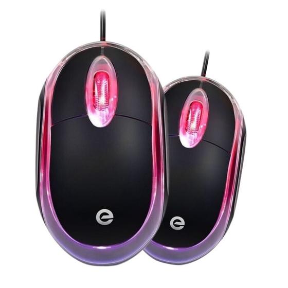 Imagem de Mouse Com Fio MS-9 Com LED Vermelho