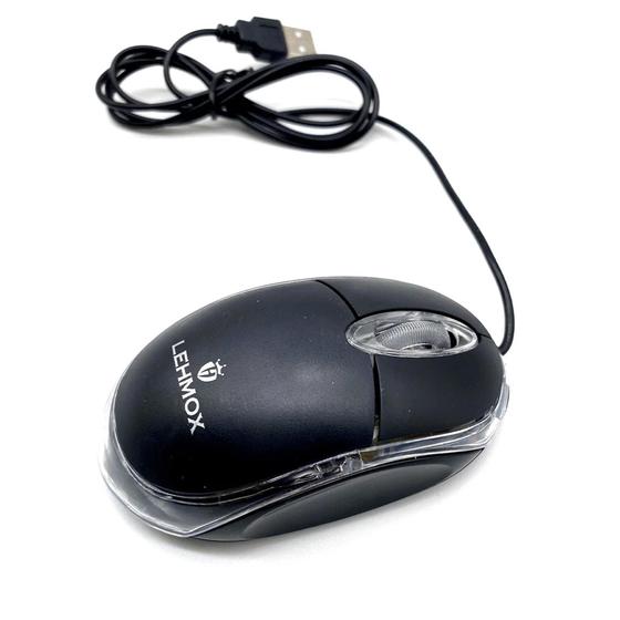 Imagem de mouse com fio óptico 1200 dpi usb 2.0