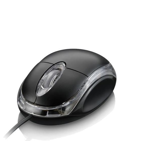 Imagem de Mouse Com Fio Ps2 Classic Preto MO031  Multilaser