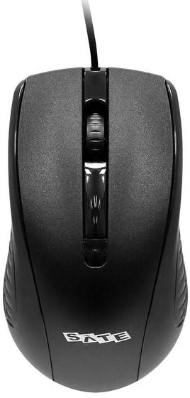 Imagem de Mouse com Fio Satellite A-38 1000DPI Black