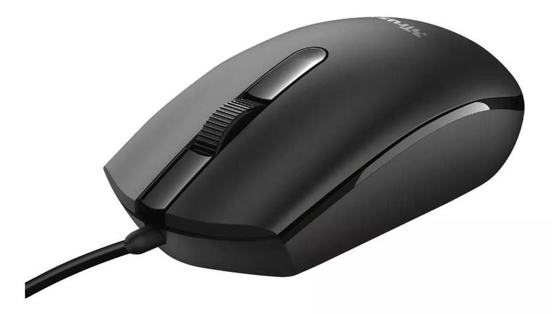 Imagem de Mouse Com Fio Trust Basi Preto T24271