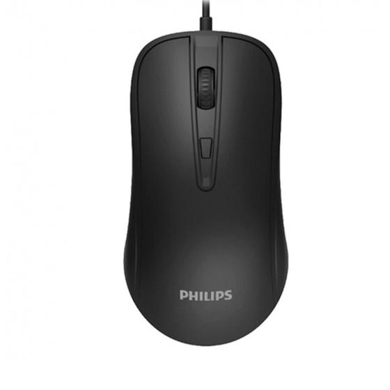 Mouse Com Fio Usb 1.4m Óptico Philips Spk7214/m214 Menor preço em Mouse Com Fio Usb 1.4m Óptico Philips Spk7214/m214