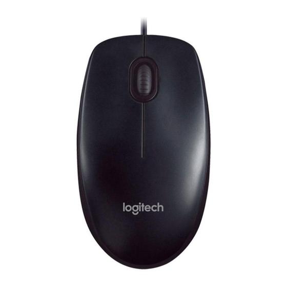 Imagem de Mouse com Fio USB 1000dpi Preto M90 Logitech