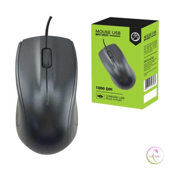 Mouse 1000 Dpis Bpc-m201 Brazil Pc