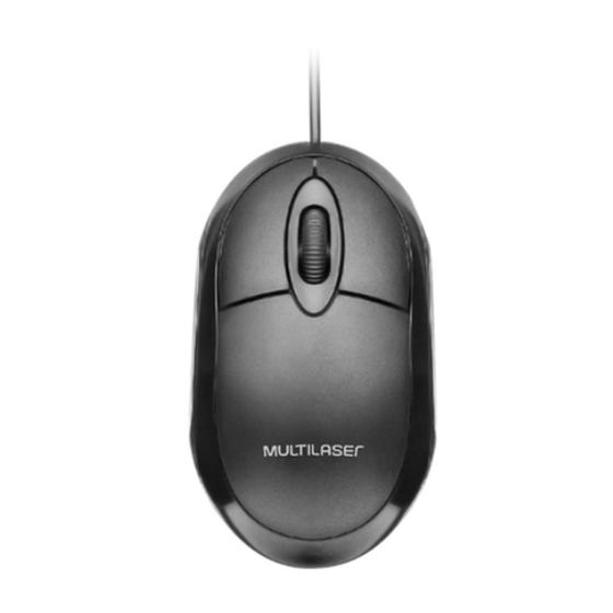 Imagem de Mouse com Fio USB Classic Box Óptico Preto Multilaser - MO300