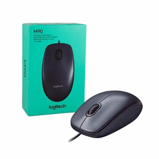 Imagem de Mouse com fio USB Logitech M90 - Preto