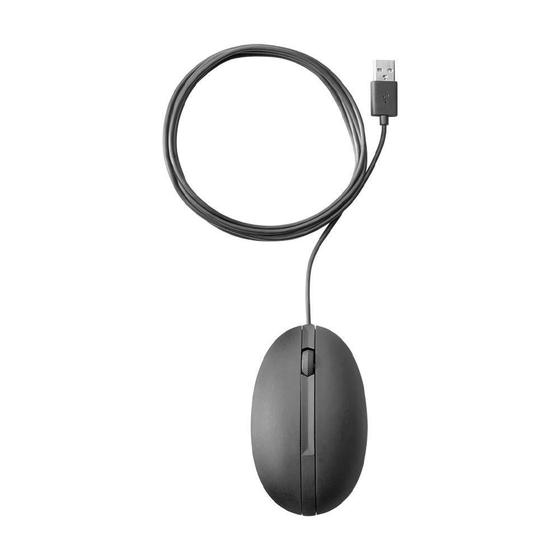 Imagem de Mouse com Fio USB Wired 320M 9VA80AA HP
