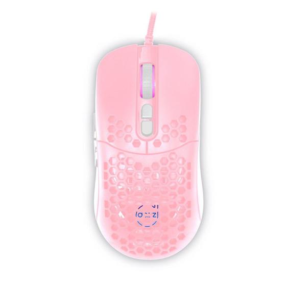 Imagem de Mouse Dazz Skadi USB 2.0 12.000 DPI Rosa