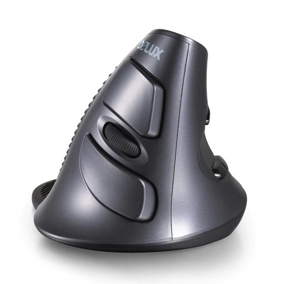 Mouse Ergonômico Delux M618 Vertical Preto 1600dpi Sem Fio Menor preço em Mouse Ergonômico Delux M618 Vertical Preto 1600dpi Sem Fio
