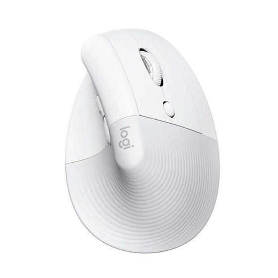 Mouse Ergonômico Sem Fio Logitech Lift Vertical Branco Menor preço em Mouse Ergonômico Sem Fio Logitech Lift Vertical Branco