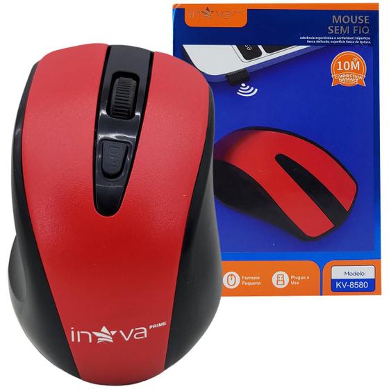 Imagem de Mouse Ergonômico sem Fio Portátil Bluetooth para Trabalho Original Inova 