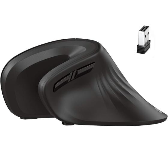 Imagem de Mouse Ergonômico Vertical iClever 2.4G - Compatível com Mac e PC