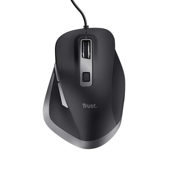 Imagem de Mouse Ergonomico Wired Comfort 6 Botões 5000Dpi 23808 Trust