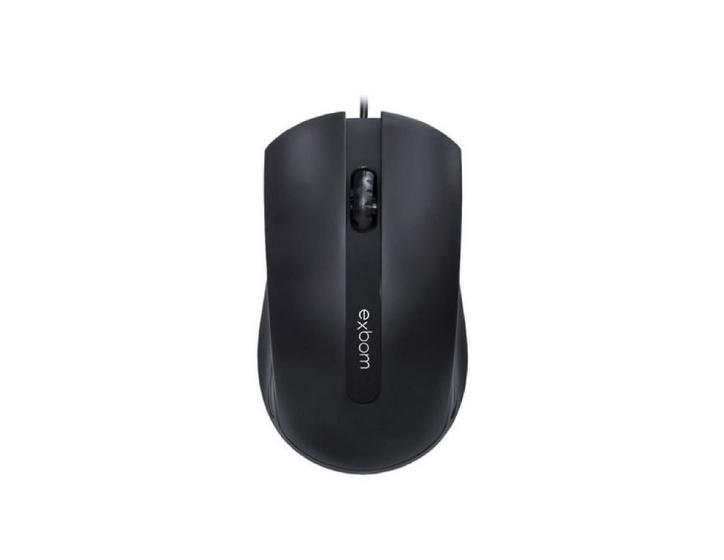 Imagem de Mouse EXBOM MS-50, 1000dpi - preto