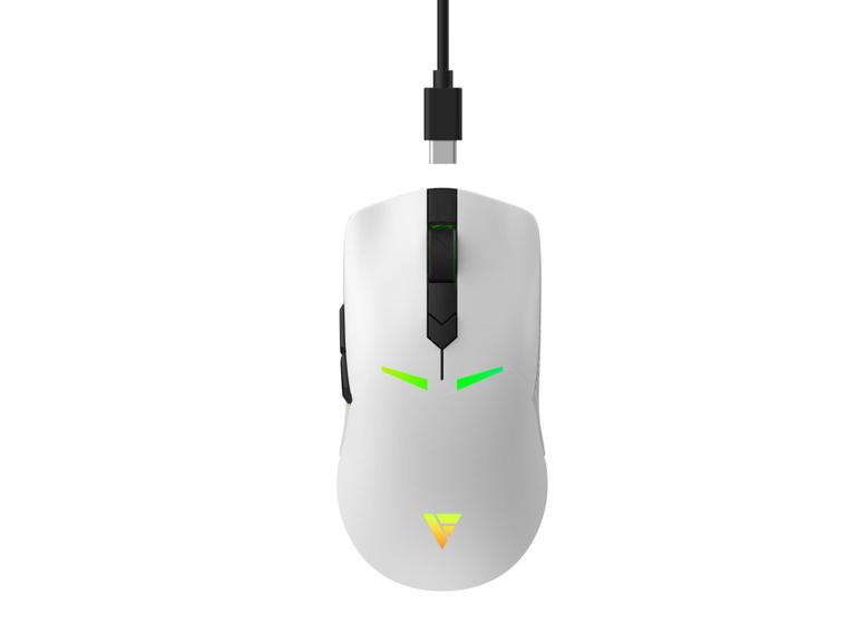 Mouse Wireless Óptico Led 10000 Dpis Sirius Fr.mo.sr.01 Force One