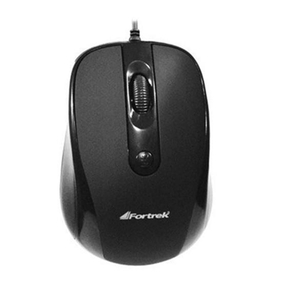 Mouse Fortrek OM-103 - USB - 1600dpi - cabo 1,5 metros Menor preço em Mouse Fortrek OM-103 - USB - 1600dpi - cabo 1,5 metros