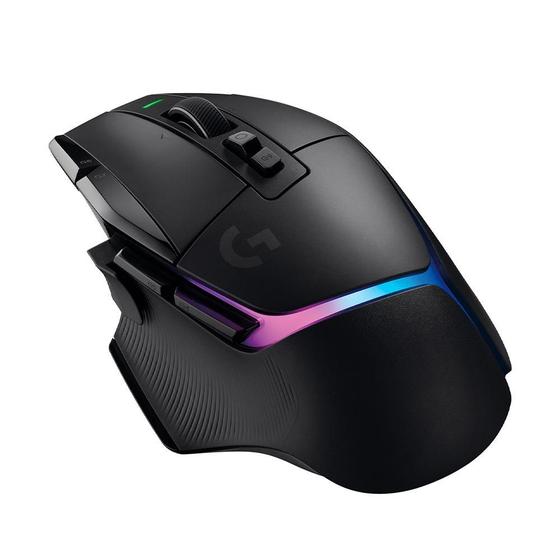 Imagem de Mouse g502 x plus gamer s/ fio rgb 13 botoes switch preto - logitech