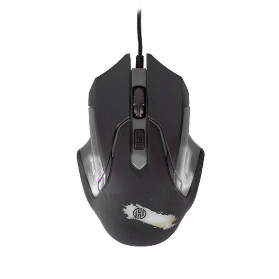 Imagem de Mouse Gamer 2400dpi 6 Botões Hoopson Gx-57 Preto