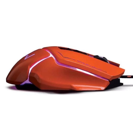 Imagem de Mouse Gamer 3200 DPI Vermelho USB Warrior MO263