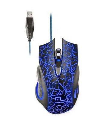 Imagem de Mouse Gamer 3200DPI 6 Botões com LED Multilaser - MO250