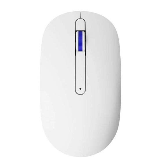 Imagem de Mouse Gamer Akko MonsGeek D1 Sem Fio 1000DPI Pilha AA Branco - MonsGeek D1