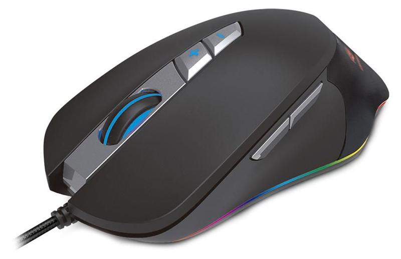 Mouse Usb Óptico Led 7000 Dpis Gamer Mg-700bk C3 Tech