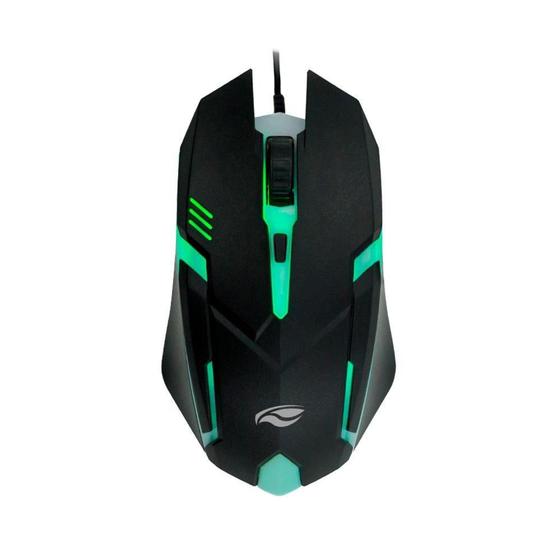 Imagem de Mouse Gamer C3Tech, LED Multicores, 1600DPI, 4 Botões, Preto - MG-05BK