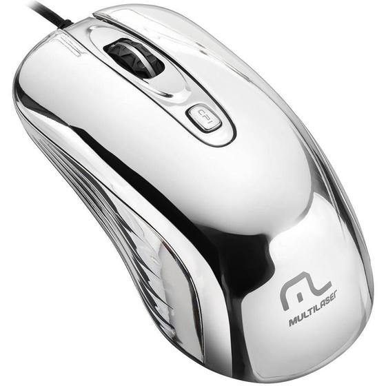 Imagem de Mouse Gamer Chrome Warrior Usb 1600dpi Mo228 Multilaser
